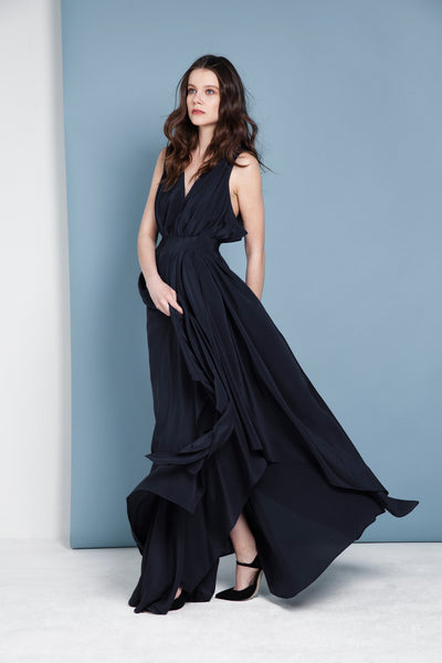 Felicia Pleated Dress
